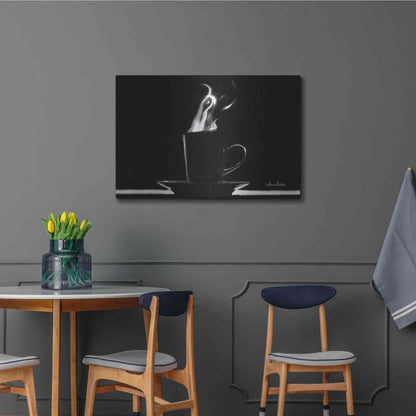 Luxe Metal Art 'Coffee Time I' by Lori Deiter, Metal Wall Art,36x24
