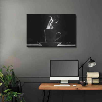 Luxe Metal Art 'Coffee Time I' by Lori Deiter, Metal Wall Art,36x24