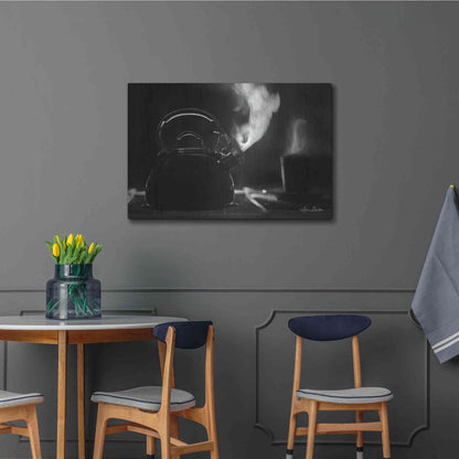 Luxe Metal Art 'Tea Time I' by Lori Deiter, Metal Wall Art,36x24