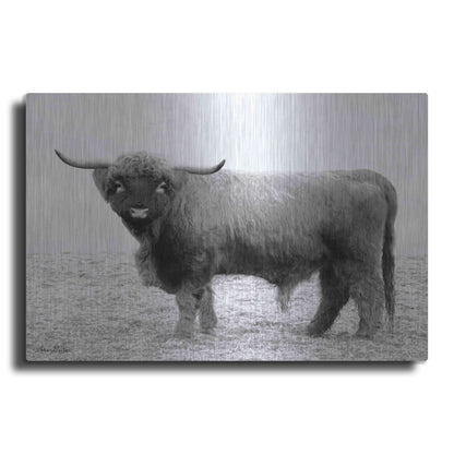 Luxe Metal Art 'Scotty the Bull' by Lori Deiter, Metal Wall Art