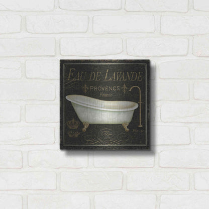 Luxe Metal Art 'Bain de Luxe I' by Daphne Brissonet, Metal Wall Art,12x12