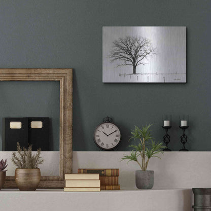 Luxe Metal Art 'Bare' by Lori Deiter, Metal Wall Art,16x12