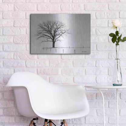 Luxe Metal Art 'Bare' by Lori Deiter, Metal Wall Art,24x16