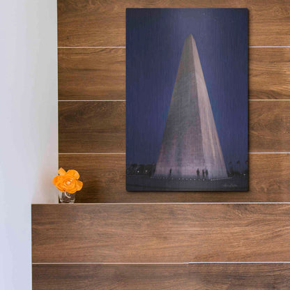 Luxe Metal Art 'Reach for the Stars' by Lori Deiter, Metal Wall Art,12x16