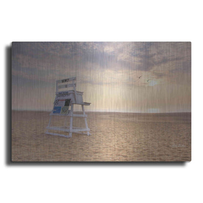 Luxe Metal Art 'Circles in the Sand' by Lori Deiter, Metal Wall Art