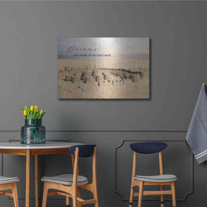 Luxe Metal Art 'Dreams' by Lori Deiter, Metal Wall Art,36x24