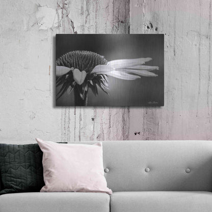 Luxe Metal Art 'Coneflower' by Lori Deiter, Metal Wall Art,36x24