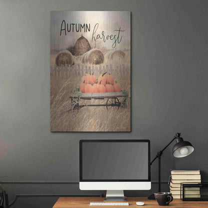 Luxe Metal Art 'Autumn Harvest' by Lori Deiter, Metal Wall Art,24x36