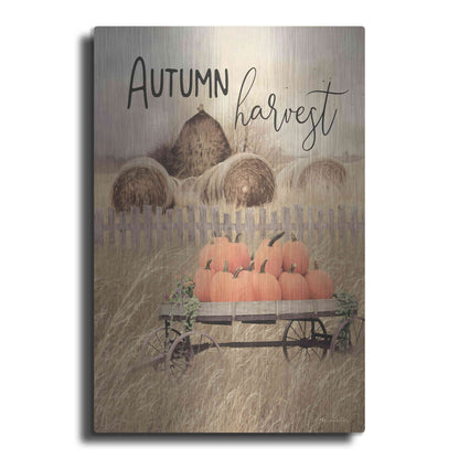 Luxe Metal Art 'Autumn Harvest' by Lori Deiter, Metal Wall Art