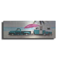 Luxe Metal Art 'Beach Camping with Bike' by Lori Deiter, Metal Wall Art