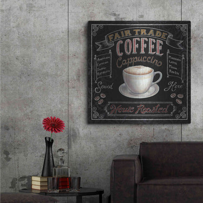 Luxe Metal Art 'Morning Treat Square I' by Daphne Brissonet, Metal Wall Art,36x36