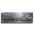 Luxe Metal Art 'Spring Camping with Bike' by Lori Deiter, Metal Wall Art