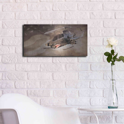 Luxe Metal Art 'Freedom Fighter' by Lori Deiter, Metal Wall Art,24x12