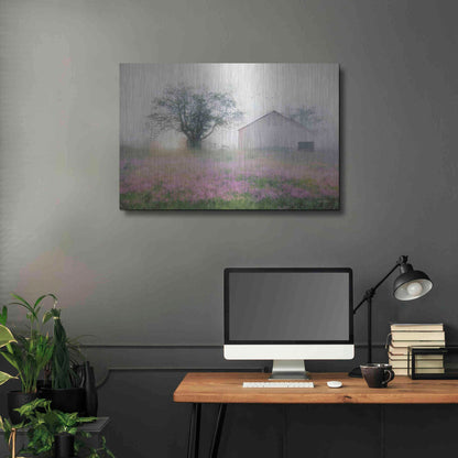 Luxe Metal Art 'Summer Sunrise' by Lori Deiter, Metal Wall Art,36x24