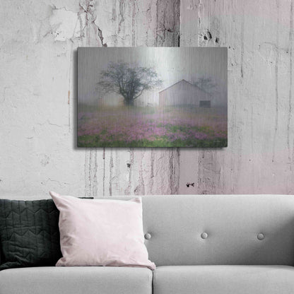 Luxe Metal Art 'Summer Sunrise' by Lori Deiter, Metal Wall Art,36x24