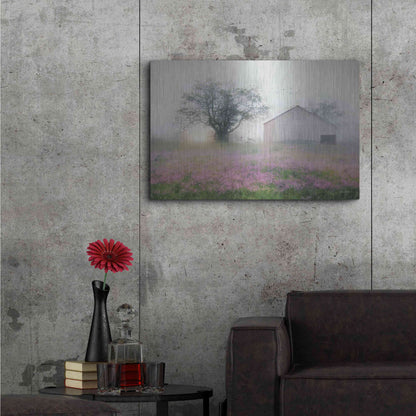 Luxe Metal Art 'Summer Sunrise' by Lori Deiter, Metal Wall Art,36x24