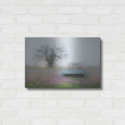 Luxe Metal Art 'Summer Wildflowers' by Lori Deiter, Metal Wall Art,24x16