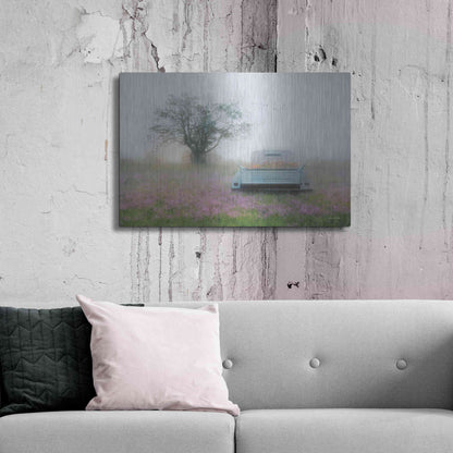 Luxe Metal Art 'Summer Wildflowers' by Lori Deiter, Metal Wall Art,36x24