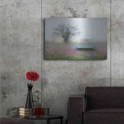 Luxe Metal Art 'Summer Wildflowers' by Lori Deiter, Metal Wall Art,36x24