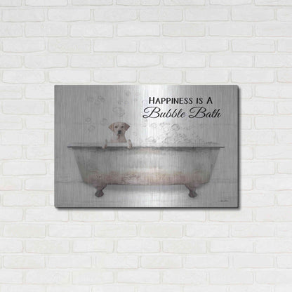 Luxe Metal Art 'Bubble Bath' by Lori Deiter, Metal Wall Art,36x24