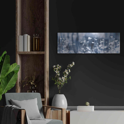 Luxe Metal Art 'Summer Dreams' by Lori Deiter, Metal Wall Art,36x12