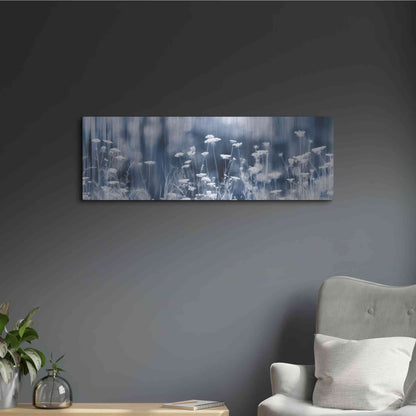 Luxe Metal Art 'Summer Dreams' by Lori Deiter, Metal Wall Art,36x12
