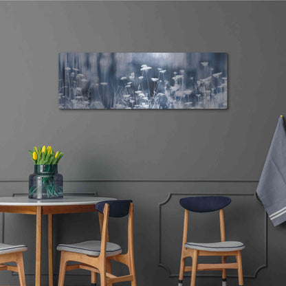 Luxe Metal Art 'Summer Dreams' by Lori Deiter, Metal Wall Art,48x16