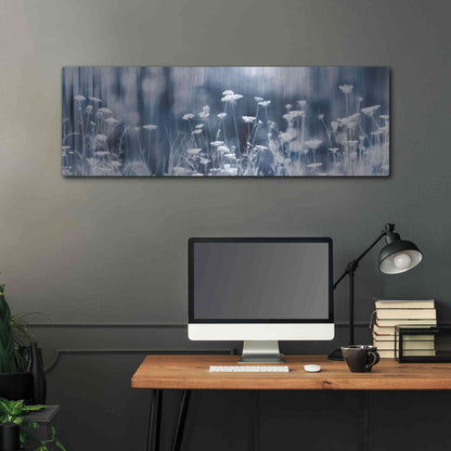 Luxe Metal Art 'Summer Dreams' by Lori Deiter, Metal Wall Art,48x16