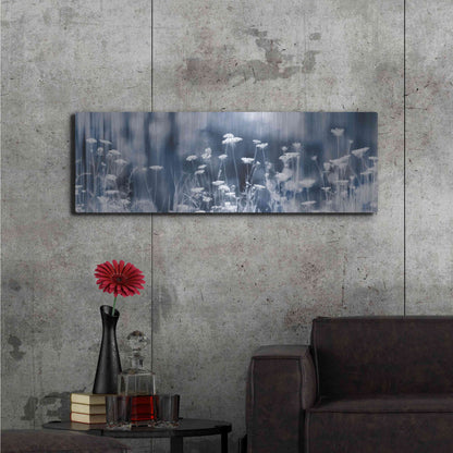 Luxe Metal Art 'Summer Dreams' by Lori Deiter, Metal Wall Art,48x16