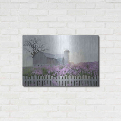 Luxe Metal Art 'Spring Blessings' by Lori Deiter, Metal Wall Art,36x24