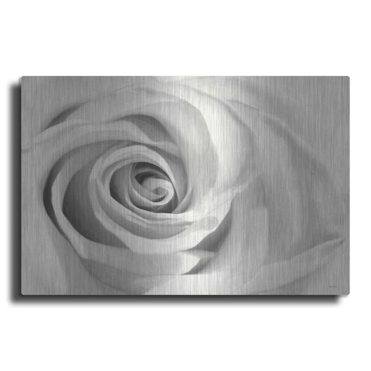 Luxe Metal Art 'Rose II' by Lori Deiter, Metal Wall Art