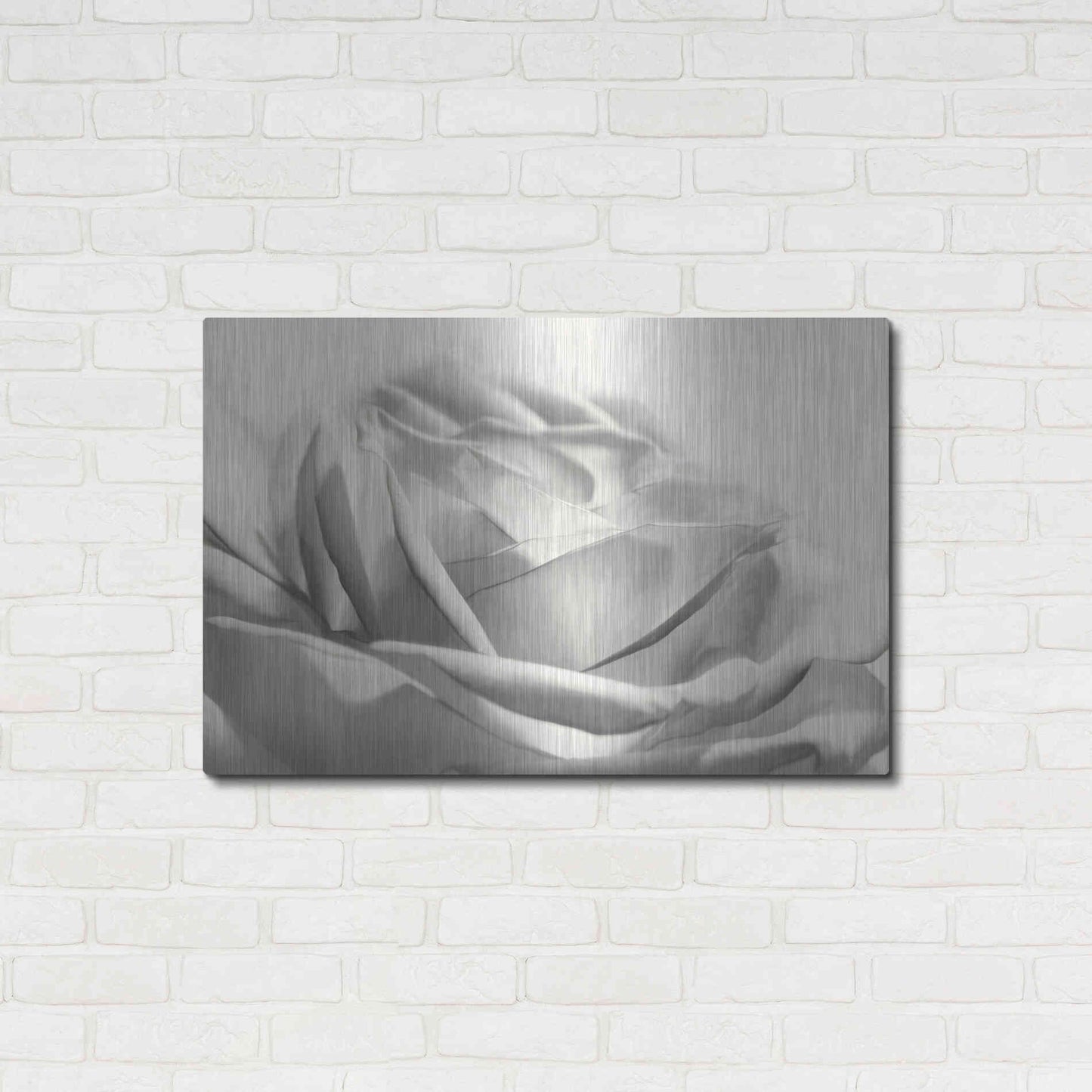 Luxe Metal Art 'Rose III' by Lori Deiter, Metal Wall Art,36x24