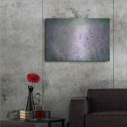 Luxe Metal Art 'Lovely Lavender' by Lori Deiter, Metal Wall Art,36x24