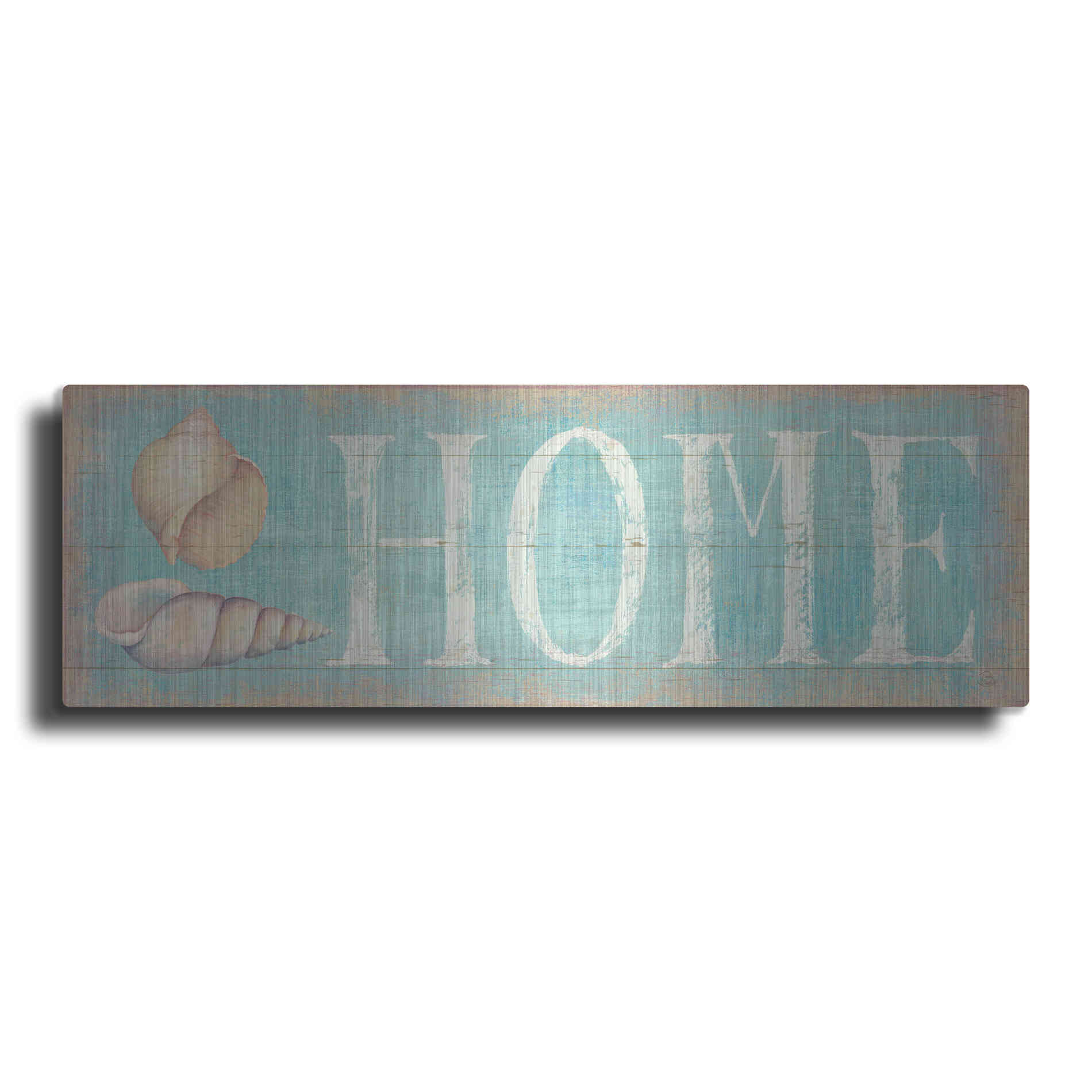 Luxe Metal Art 'Pastel Home' by Daphne Brissonet, Metal Wall Art