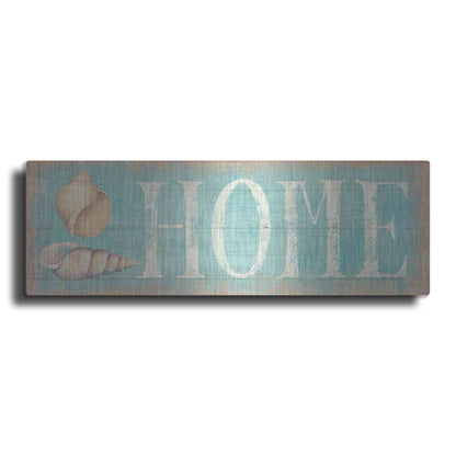 Luxe Metal Art 'Pastel Home' by Daphne Brissonet, Metal Wall Art