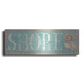 Luxe Metal Art 'Pastel Shore' by Daphne Brissonet, Metal Wall Art