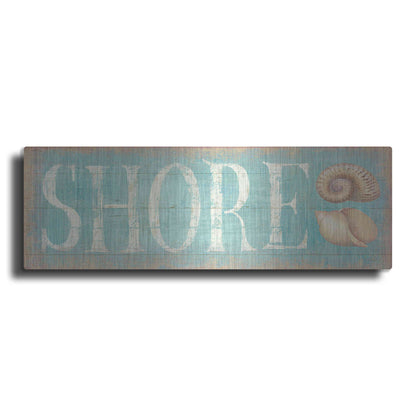 Luxe Metal Art 'Pastel Shore' by Daphne Brissonet, Metal Wall Art