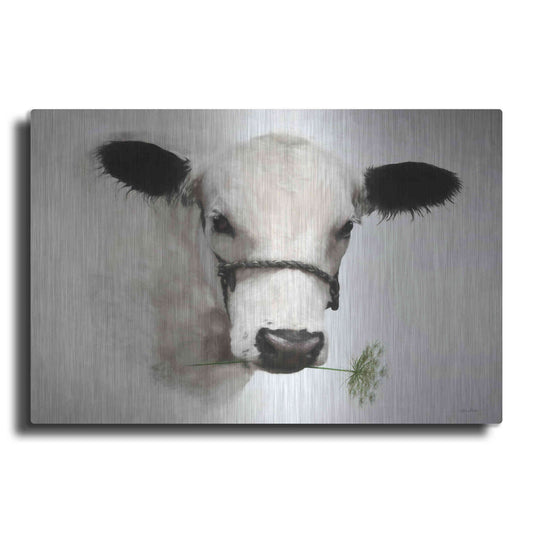 Luxe Metal Art 'Flower Girl' by Lori Deiter, Metal Wall Art