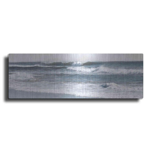 Luxe Metal Art 'Ocean Panorama' by Lori Deiter, Metal Wall Art