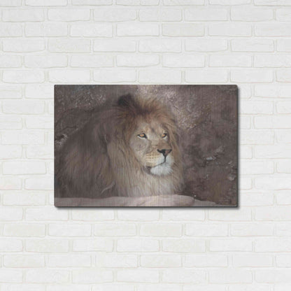 Luxe Metal Art 'Leo the Lion' by Lori Deiter, Metal Wall Art,36x24