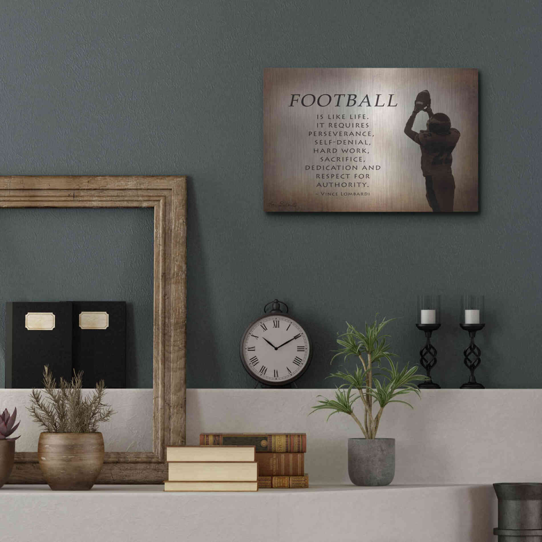 Luxe Metal Art 'The Catch' by Lori Deiter, Metal Wall Art,16x12
