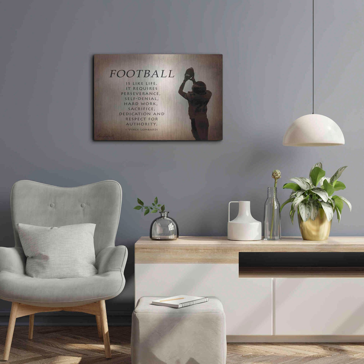 Luxe Metal Art 'The Catch' by Lori Deiter, Metal Wall Art,24x16