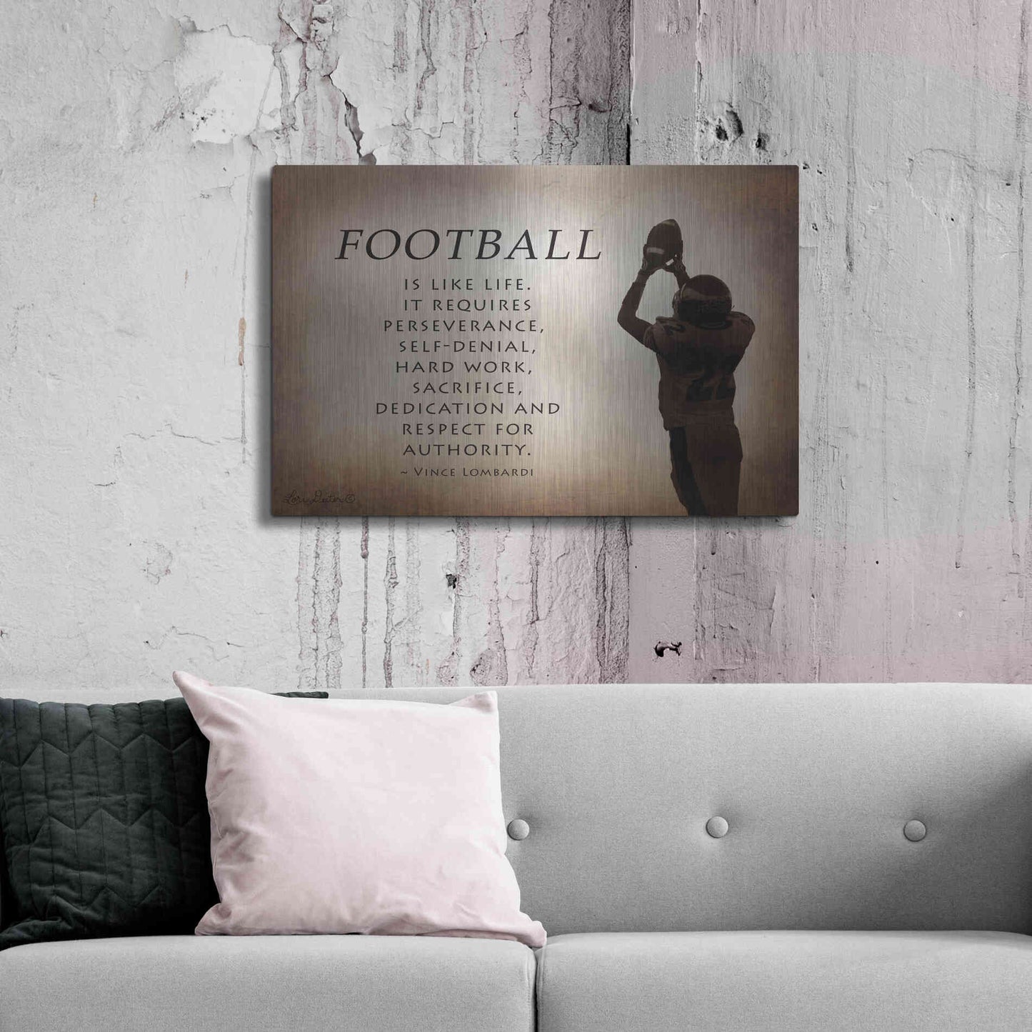 Luxe Metal Art 'The Catch' by Lori Deiter, Metal Wall Art,36x24