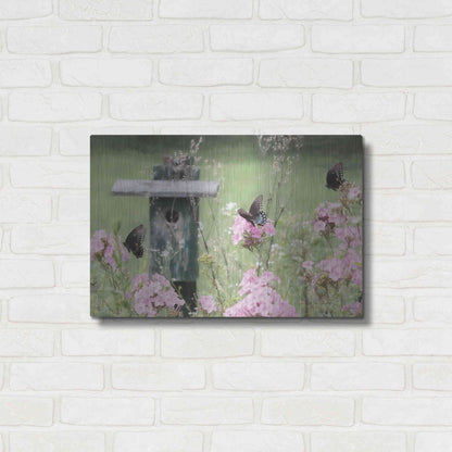 Luxe Metal Art 'Summer Fantasy' by Lori Deiter, Metal Wall Art,24x16