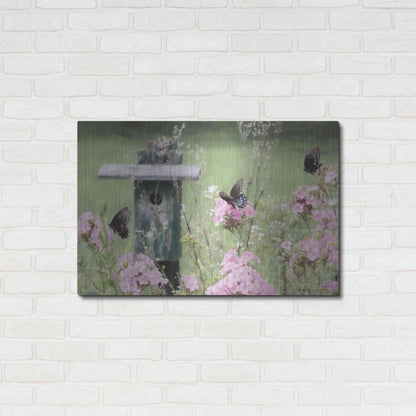 Luxe Metal Art 'Summer Fantasy' by Lori Deiter, Metal Wall Art,36x24