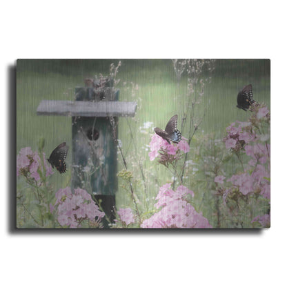 Luxe Metal Art 'Summer Fantasy' by Lori Deiter, Metal Wall Art