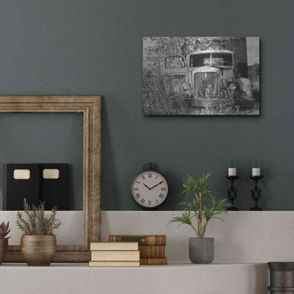 Luxe Metal Art 'Don't Leave Me Hanging' by Lori Deiter, Metal Wall Art,16x12