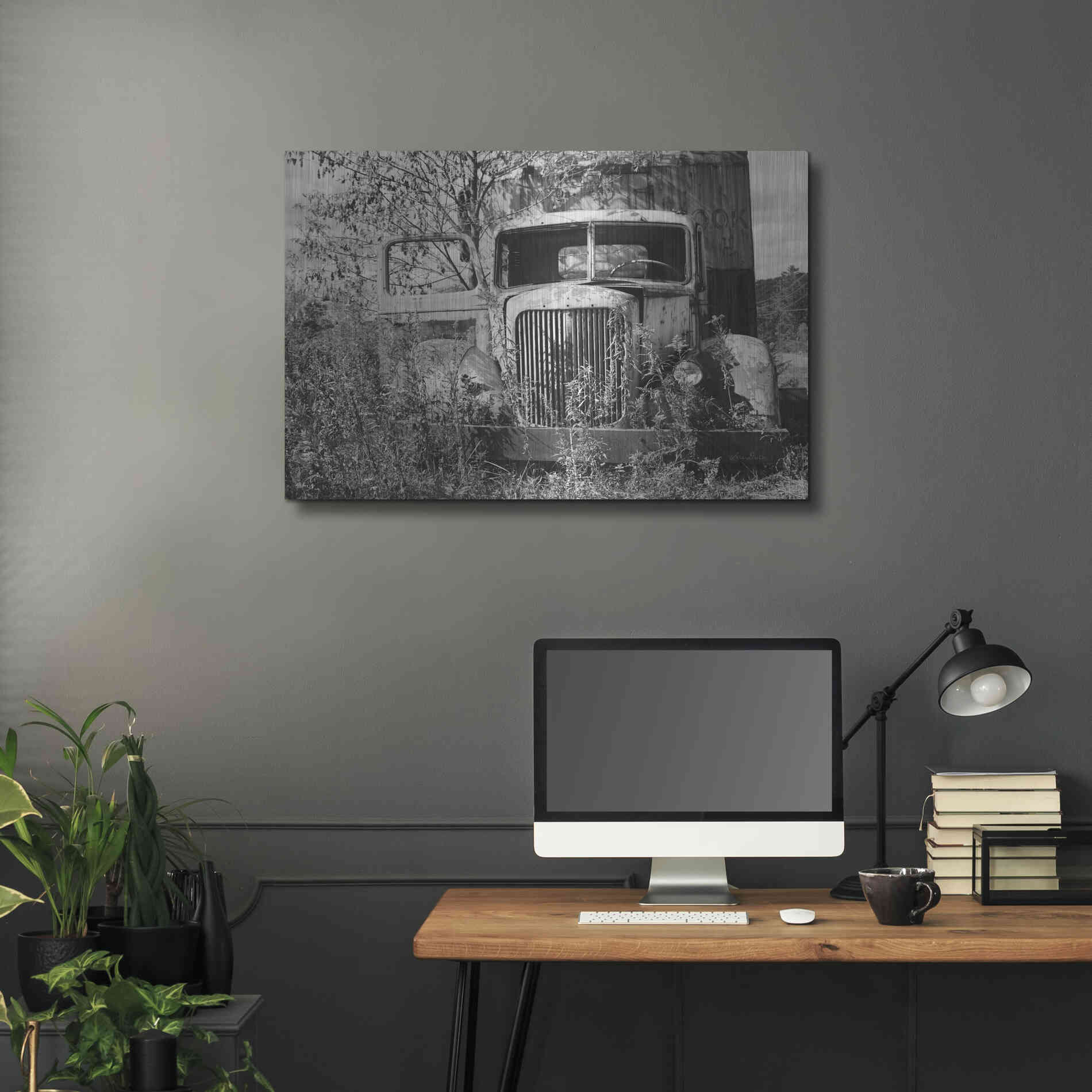 Luxe Metal Art 'Don't Leave Me Hanging' by Lori Deiter, Metal Wall Art,36x24