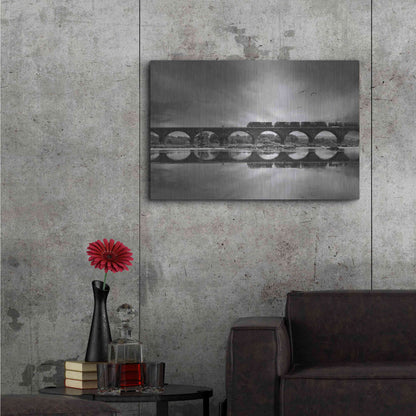 Luxe Metal Art 'All Aboard' by Lori Deiter, Metal Wall Art,36x24