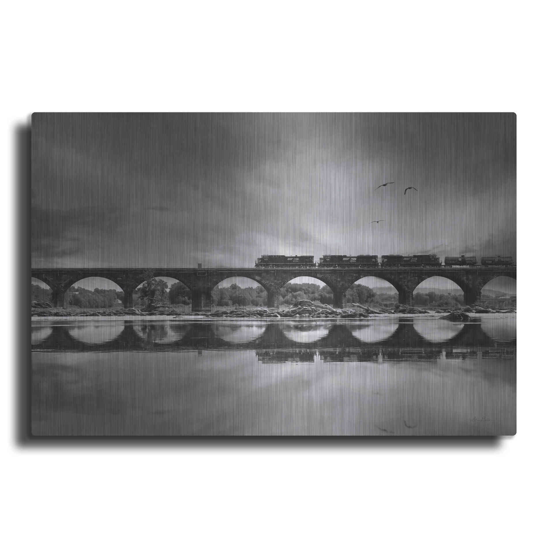 Luxe Metal Art 'All Aboard' by Lori Deiter, Metal Wall Art